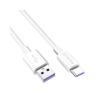Picture of Colorway USB A to Type-C 5A cable 1m - White 