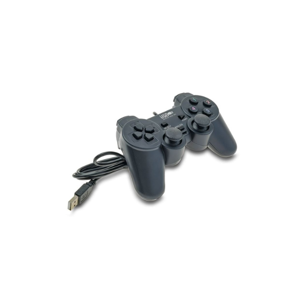 Picture of OEM Gamepad Wired USB with vibration & cable 1.4m - Black 