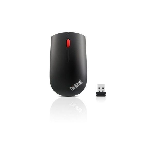 Picture of Lenovo ThinkPad Essential USB Wireless Mouse 1200dpi - Black  
