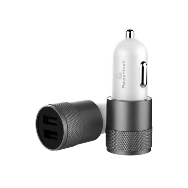 Picture of Powertech Car Charger 10.5W PT-798 - White/Grey