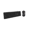 Picture of Powertech Wired Keyboard/Mouse Set PT-1067 - Black