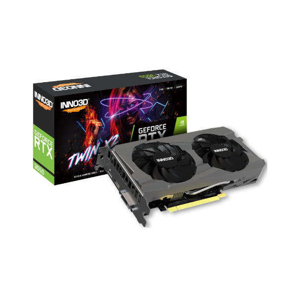 Εικόνα της Κάρτα Γραφικών INNO3D NVIDIA Geforce RTX 3050 8GB GDDR6 - TWIN X2