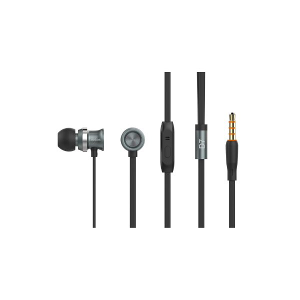 Εικόνα της Celebrat Ενσύρματα Ακουστικά 3.5mm D7- Μαύρο