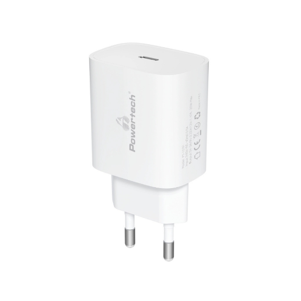 Picture of Powertech Wall Charger 20W PT-1091 - White