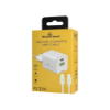 Picture of Powertech Wall Charger GaN II with Type C Cable 33W PT-1224 - White 