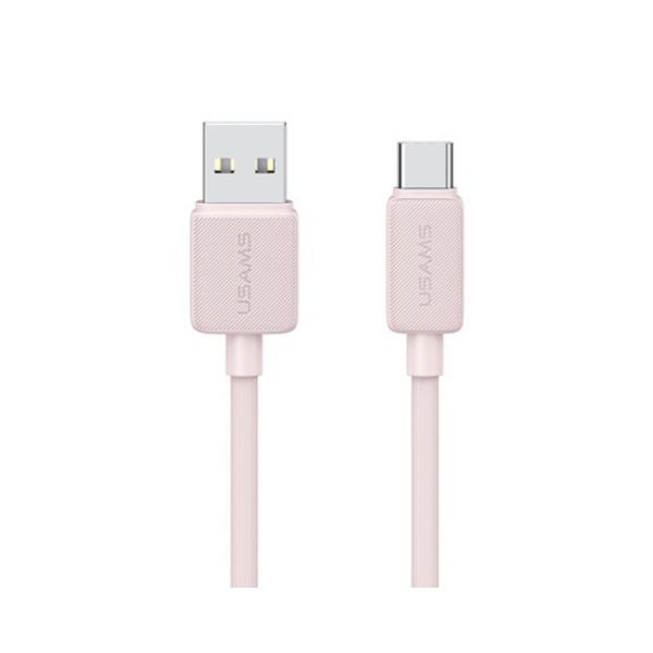 Picture of USAMS USB A to Type C Cable 1m SJ688 - Pink