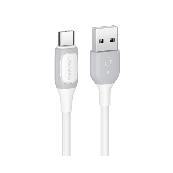 Picture of USAMS USB A to Type C cable 1m SJ596- White
