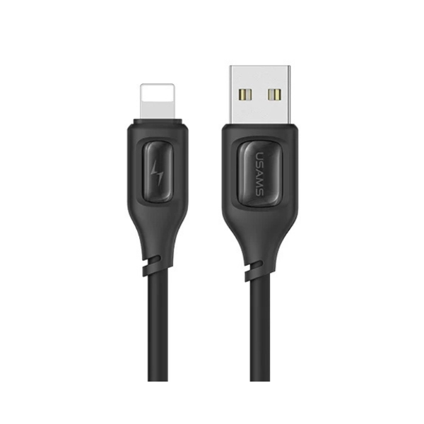 Picture of USAMS USB A to Lightning Cable 1m SJ618 - Black