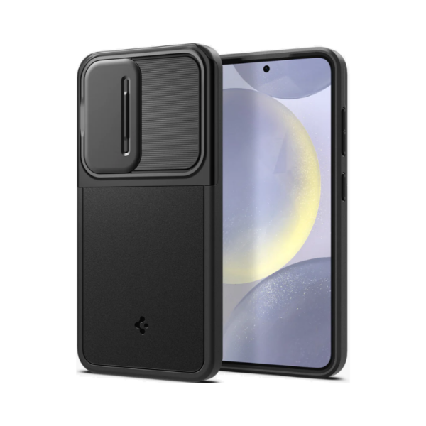 Picture of Spigen Silicone Case Samsung Galaxy S24 5G  Optik Armor - Black Matte