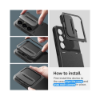 Picture of Spigen Silicone Case Samsung Galaxy S24 5G  Optik Armor - Black Matte