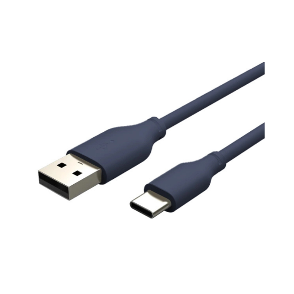 Picture of Cabletime USB A to Type-C Cable 2m CT-CMAMN1 - Dark Blue 