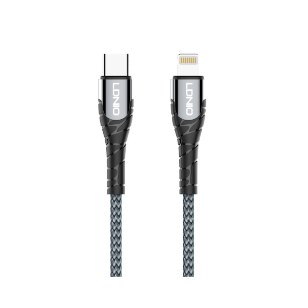Picture of LDNIO USB Type-C to Lightning cable 2m LC112 - Grey