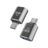 Picture of Powertech USB Type-C to USB A Adapter PTR-0148 - Black 