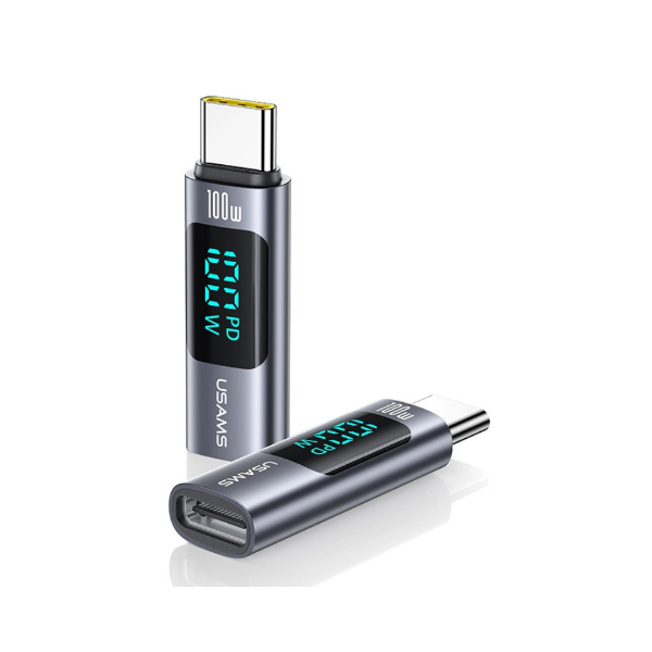 Picture of USAMS USB Type-C to USB Type-C Adapter SJ682 - Grey