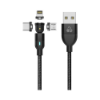 Picture of Powertech Magnetic Cable 3 in 1 2m PTR-0103 - Black 