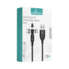 Picture of Powertech Magnetic Cable 3 in 1 2m PTR-0103 - Black 
