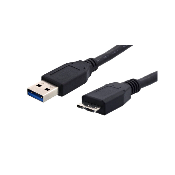 Picture of Powertech USB A 3.0 to USB Micro Cable 1.5m CAB-U004 - Black