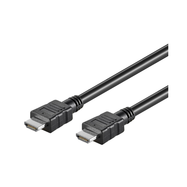 Picture of Goobay HDMI Cable 1.4 4K/30Hz 1m 58439 - Black 