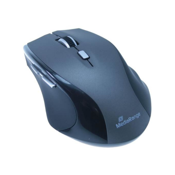 Picture of MediaRange MROS203 Wireless Mouse 1600dpi 5 Buttons - Black 