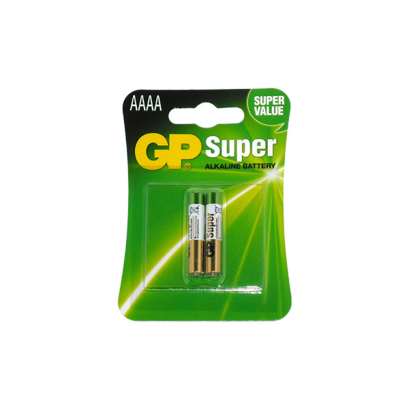 Picture of GP Battaries AAAA 1.5V Super Alkaline - 2pcs
