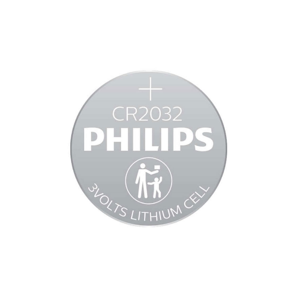 Picture of Philips Battery CR2032 3V Lithium - 1pc