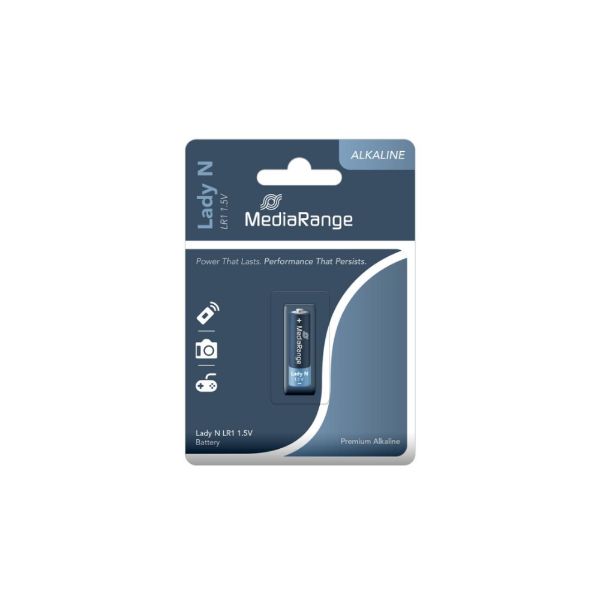 Εικόνα της MediaRange Μπαταρία LR1 1.5V Premium Alkaline - 1τμχ