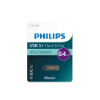 Εικόνα της Philips Moon 64GB USB 3.1 Aluminium Flash Drive - Ασημί