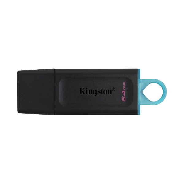 Picture of Kingston DataTraveler Exodia 64GB USB 3.2 Flash Drive - Black/Blue