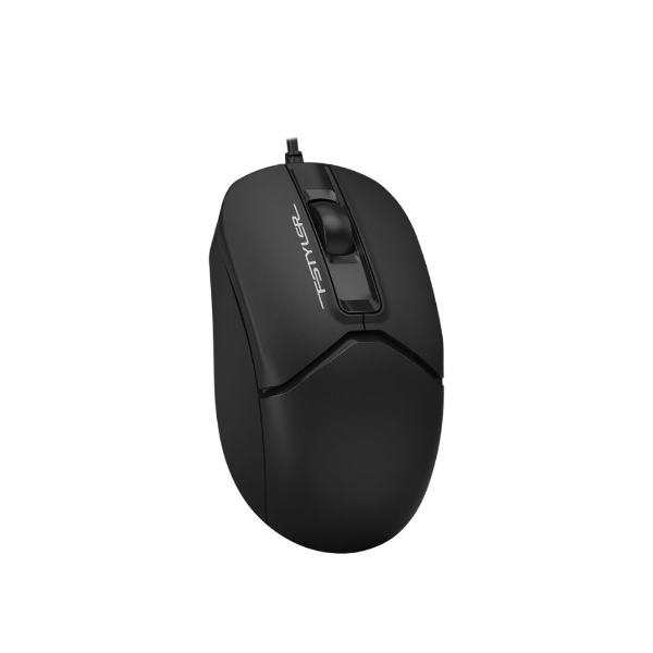 Picture of A4 Tech FM12S Silent Wired Mouse Optical 1200dpi  - Black