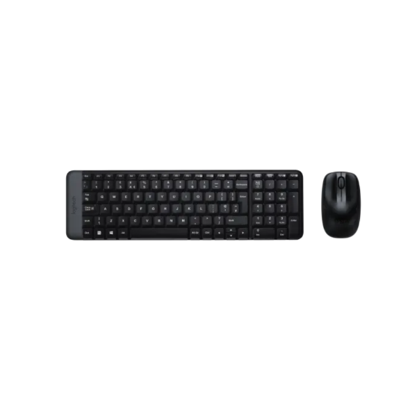 Εικόνα της Logitech MK220 Ασύρματο Σετ Πληκτρολόγιο / Ποντίκι Multimedia 1000dpi - Μαύρο
