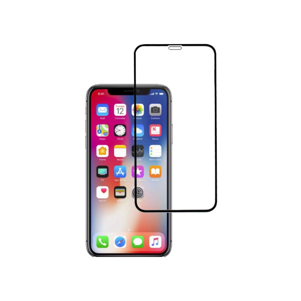 Εικόνα της Powertech Tempered Glass Apple iPhone 11 / XR 5D - Μαύρο