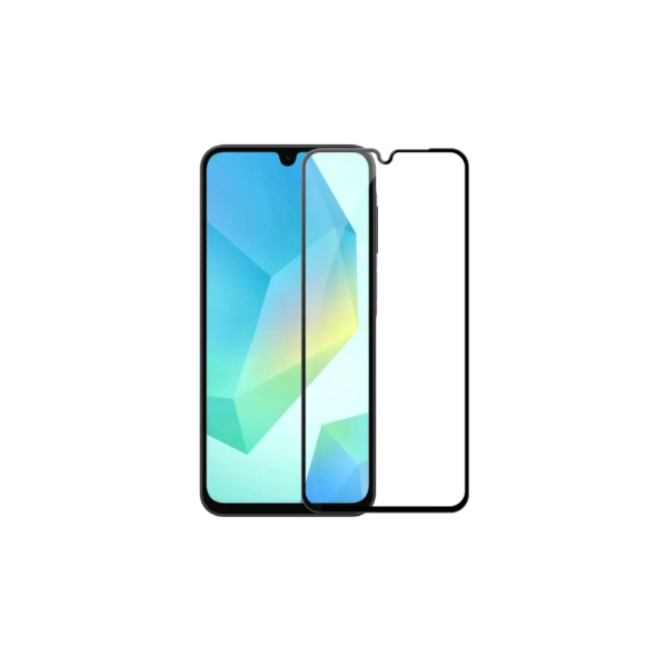 Εικόνα της Powertech Tempered Glass Samsung Galaxy A16 5D 9H - Μαύρο