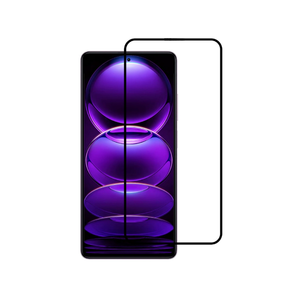 Εικόνα της Powertech Tempered Glass Xiaomi Redmi Note 12 Pro / Pro Plus 5D - Μαύρο 