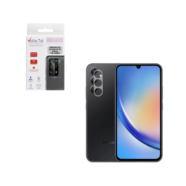 Picture of Volte-Tel Tempered Camera Glass Samsung Galaxy A35 Full Glue - Transparent