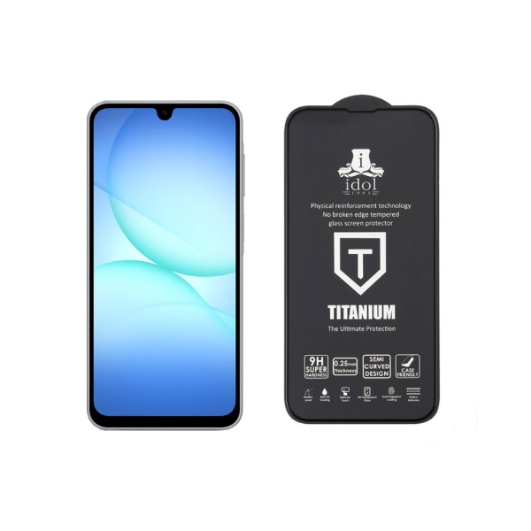 Εικόνα της Idol 1991 Tempered Glass Samsung Galaxy A17 Titanium Semi Curved - Μαύρο