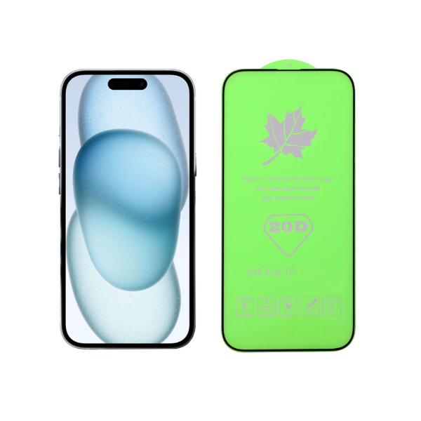 Εικόνα της Idol 1991 Tempered Glass Apple iPhone 15 20D Semi Curved - Μαύρο