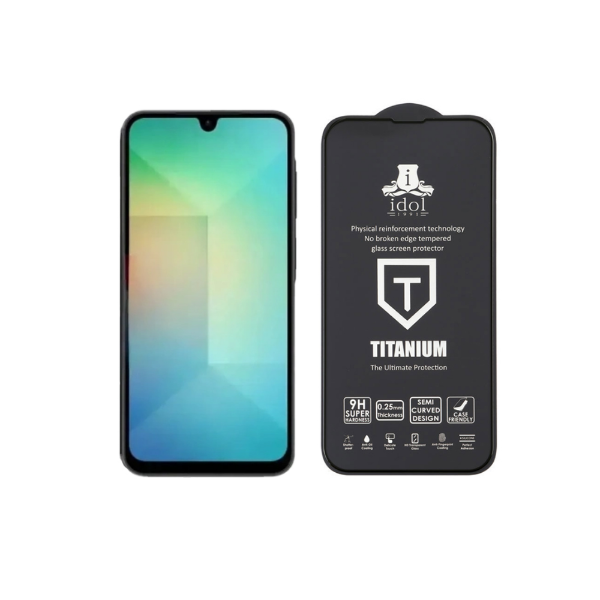 Εικόνα της Idol 1991 Tempered Glass Samsung Galaxy A26 / A266 Titanium Semi - Μαύρο 