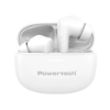 Εικόνα της Powertech PT-1432 Ασύρματα Ακουστικά TWS Bluetooth 5.4 με Θήκη Φόρτισης - Λευκό